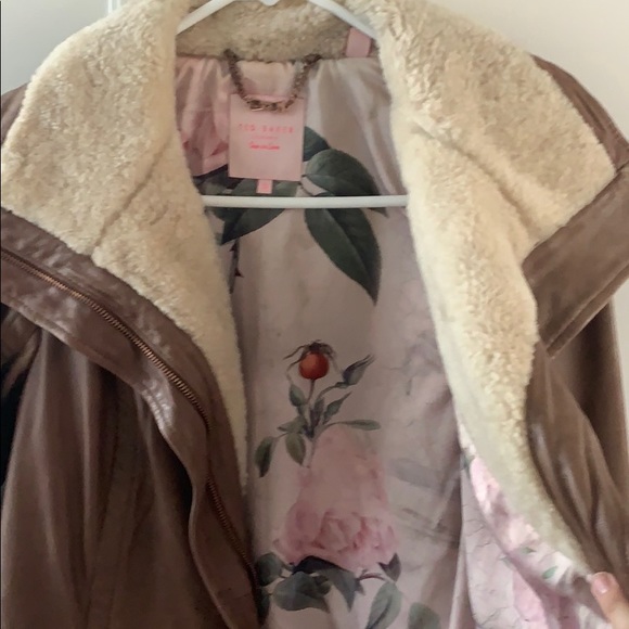 Ted Baker Amelia leather jacket - Picture 3 of 9